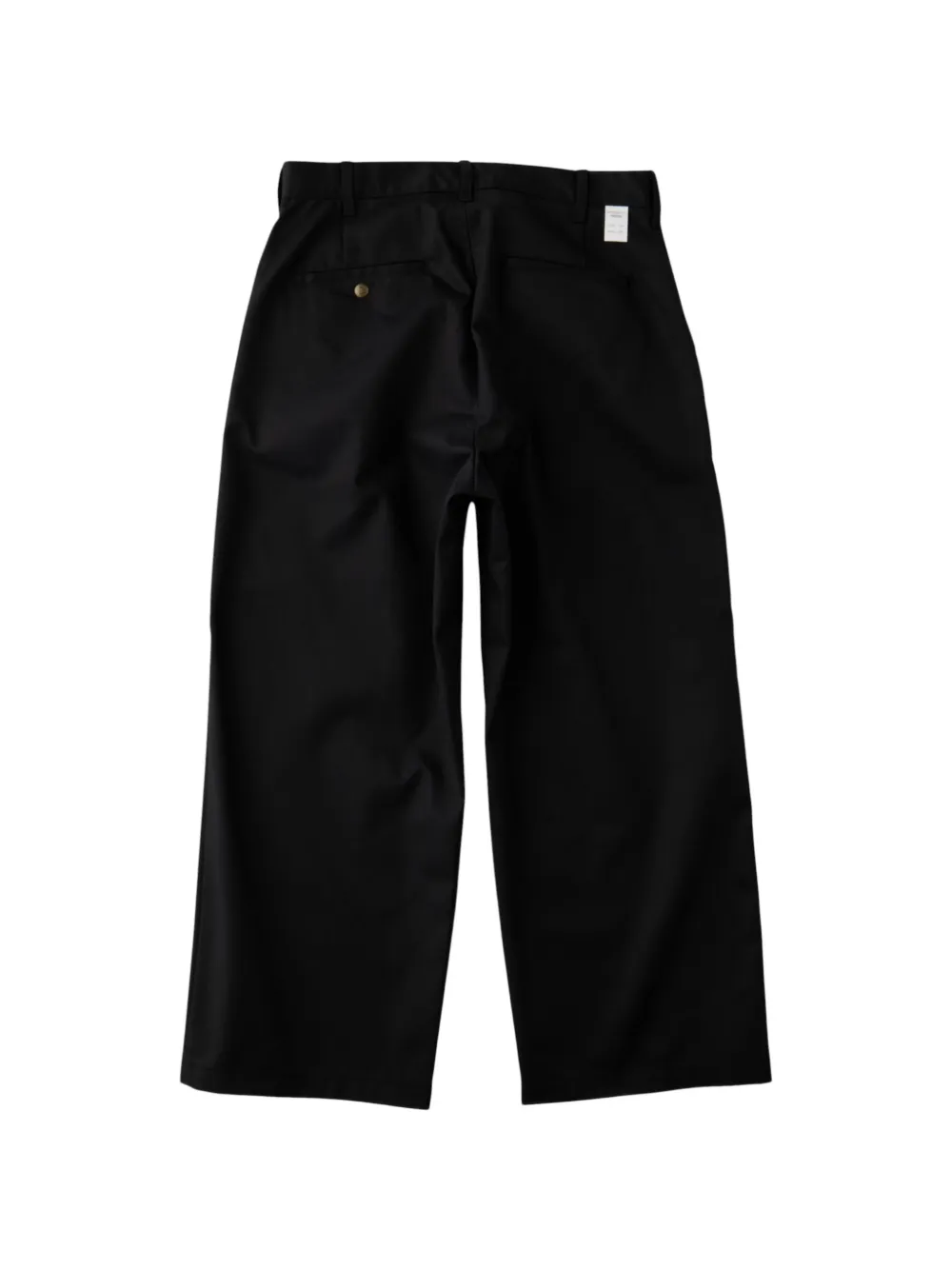 UNIVERSAL OVERALL Broek met wijde pijpen Zwart