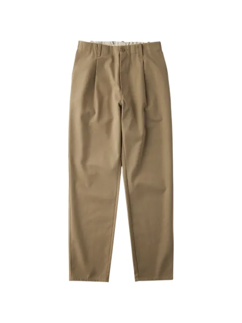 UNIVERSAL OVERALL  tapered pleated trousers