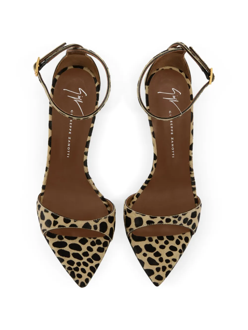 Giuseppe Zanotti Intriigo sandalen met bandje Beige