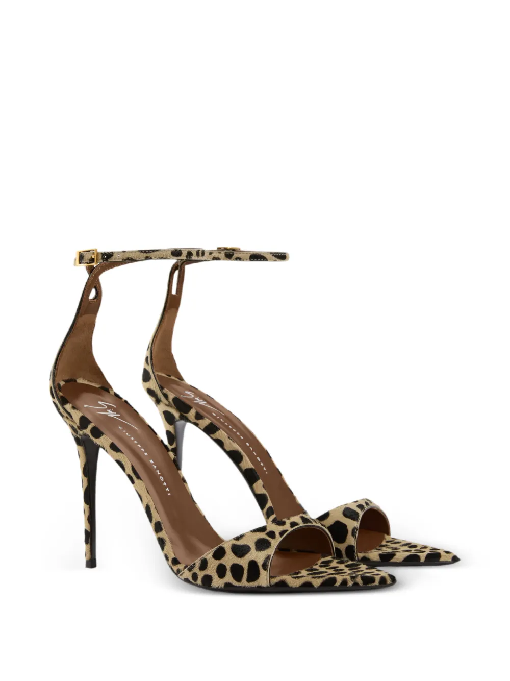 Giuseppe Zanotti Intriigo sandalen met bandje Beige