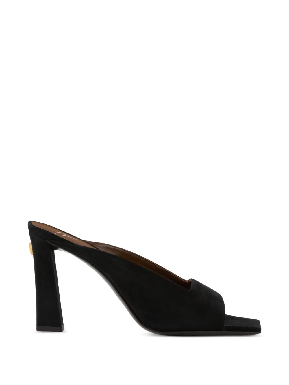 Giuseppe Zanotti Seal mules 90 Zwart