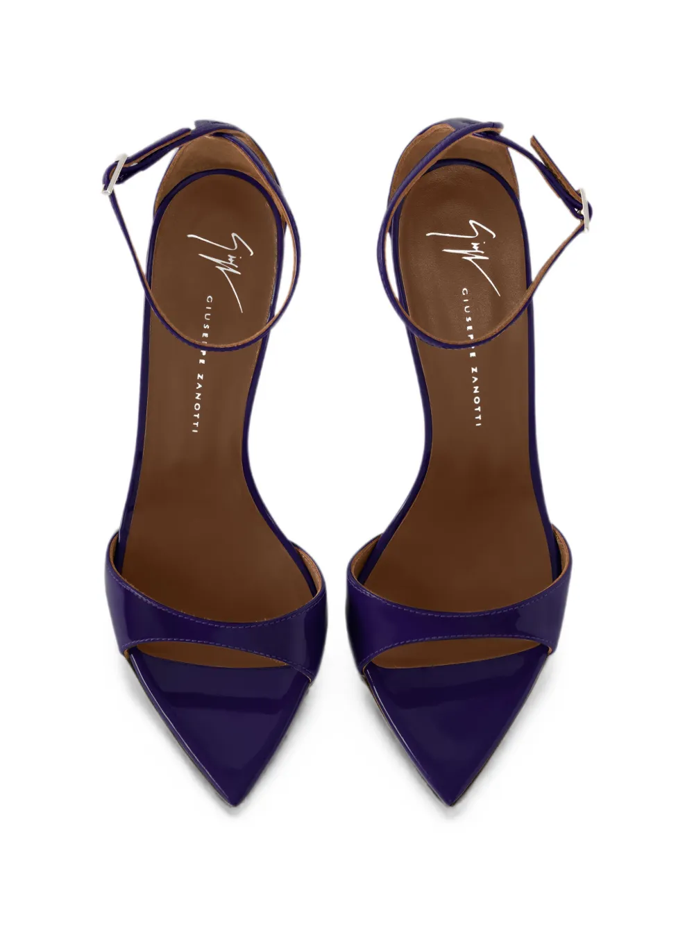 Giuseppe Zanotti Intriigo strap sandals 105 Paars
