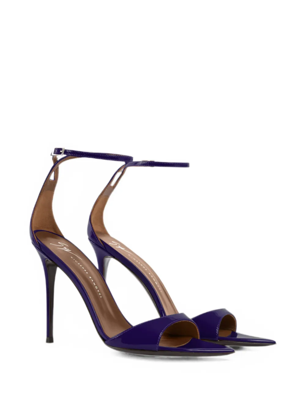 Giuseppe Zanotti Intriigo strap sandals 105 Paars