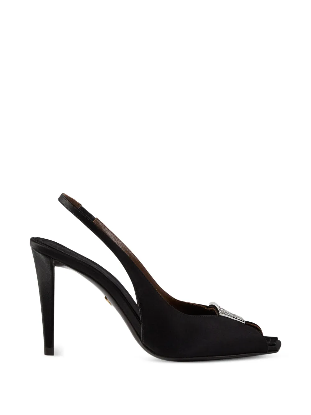 Giuseppe Zanotti La Nuit 90 slingback pumps Zwart