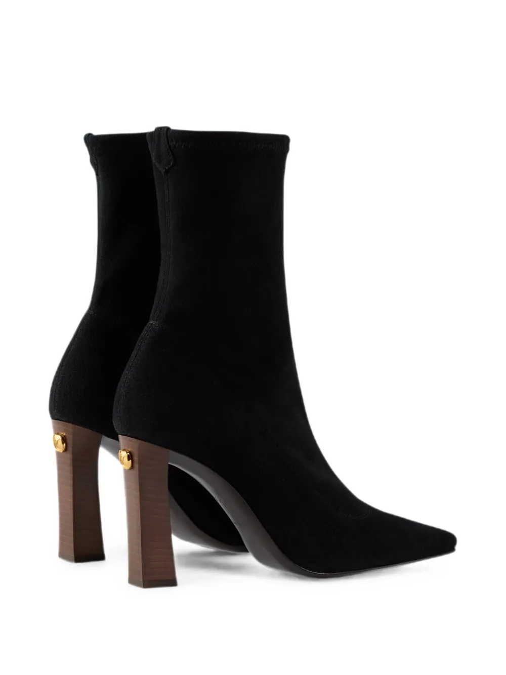 Giuseppe Zanotti Seal stretch bootie 90 Zwart
