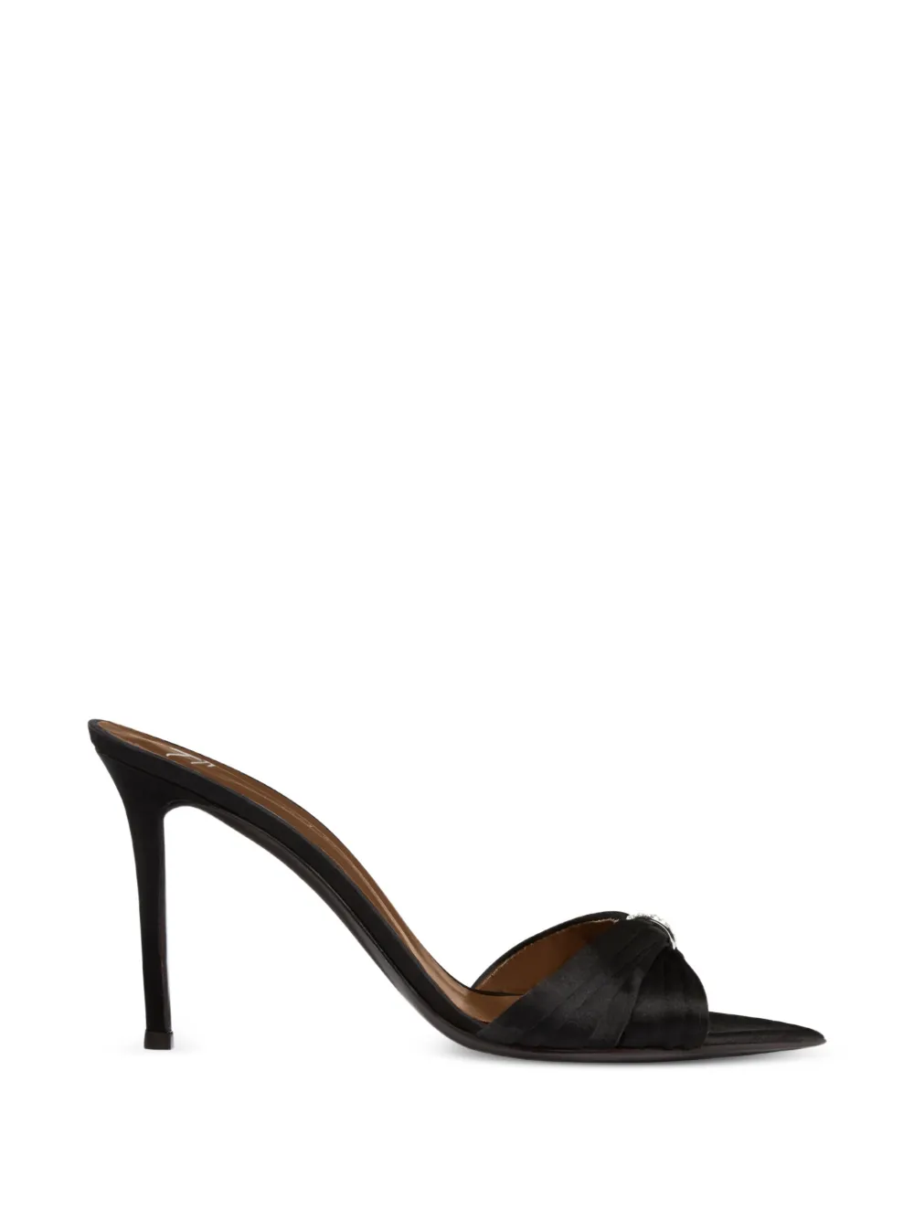 Giuseppe Zanotti Lumière mules 90 Zwart
