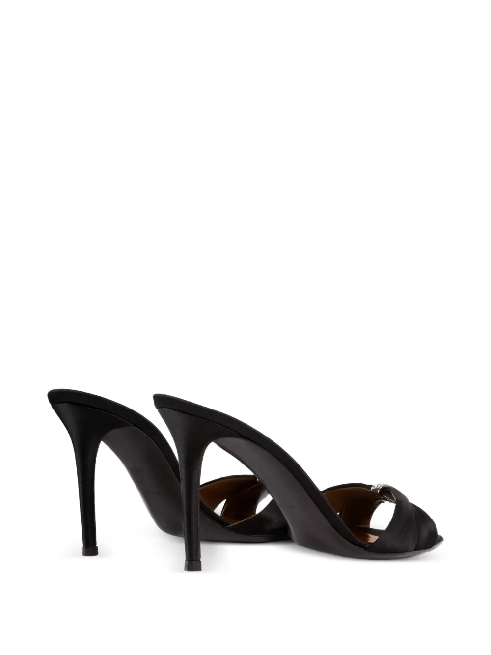 Giuseppe Zanotti Lumière mules 90 Zwart