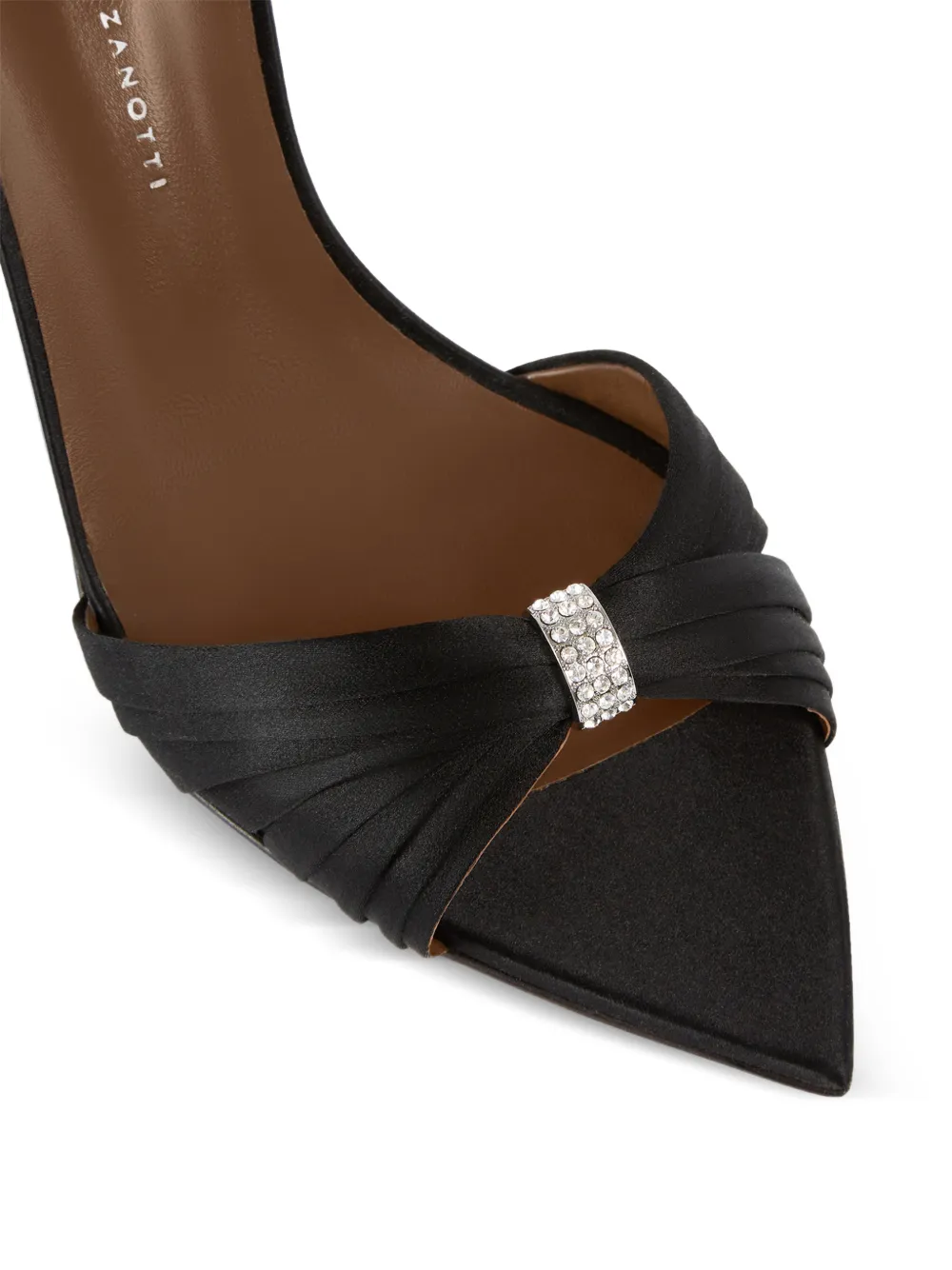 Giuseppe Zanotti Lumière mules 90 Zwart