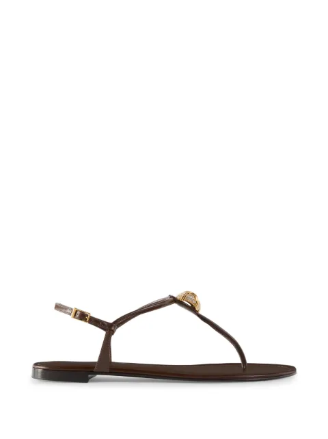 Giuseppe Zanotti 칵테일 플랫 샌들