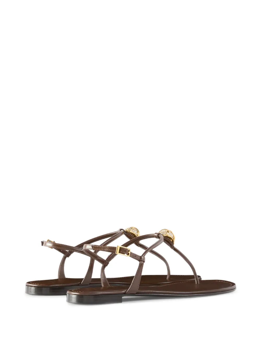 Giuseppe Zanotti Cocktail flat sandals Bruin