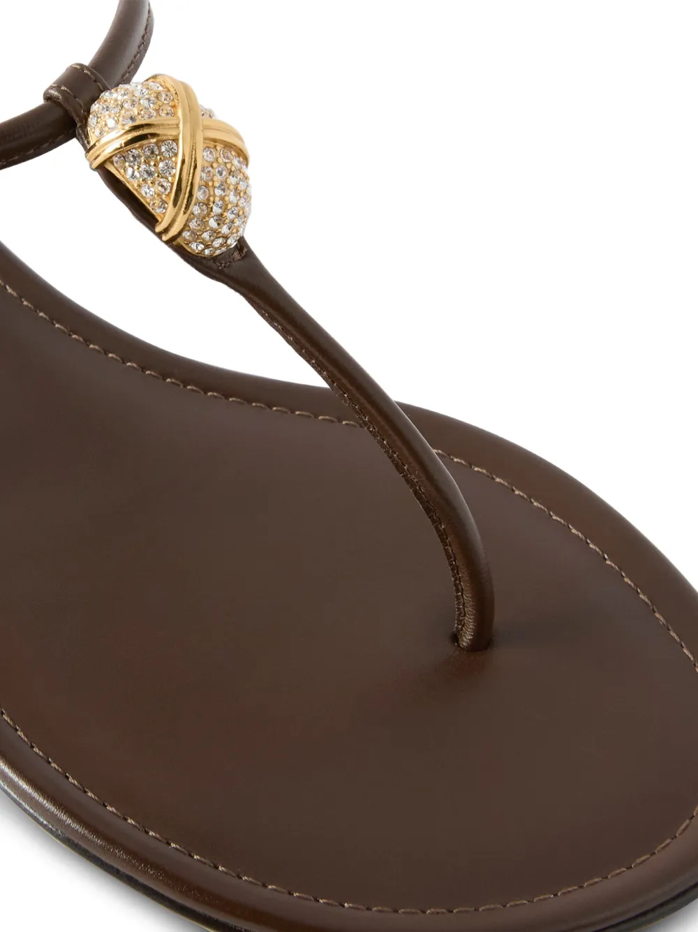 Giuseppe Zanotti Cocktail flat sandals Bruin