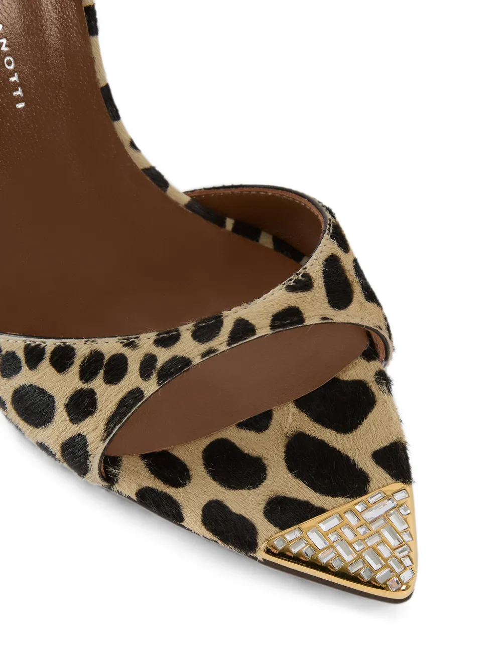 Giuseppe Zanotti Intriigo Savage mules 105 Beige