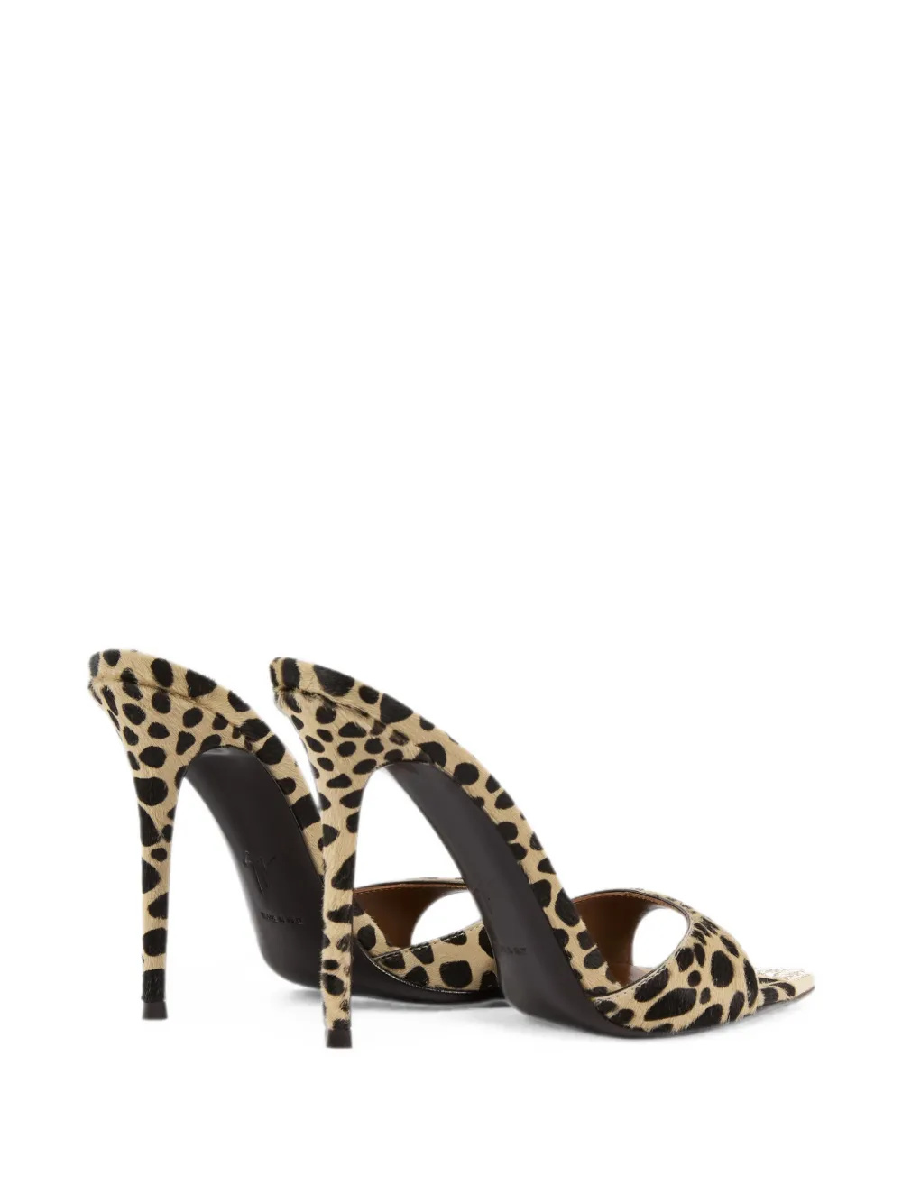 Giuseppe Zanotti Intriigo Savage mules 105 Beige