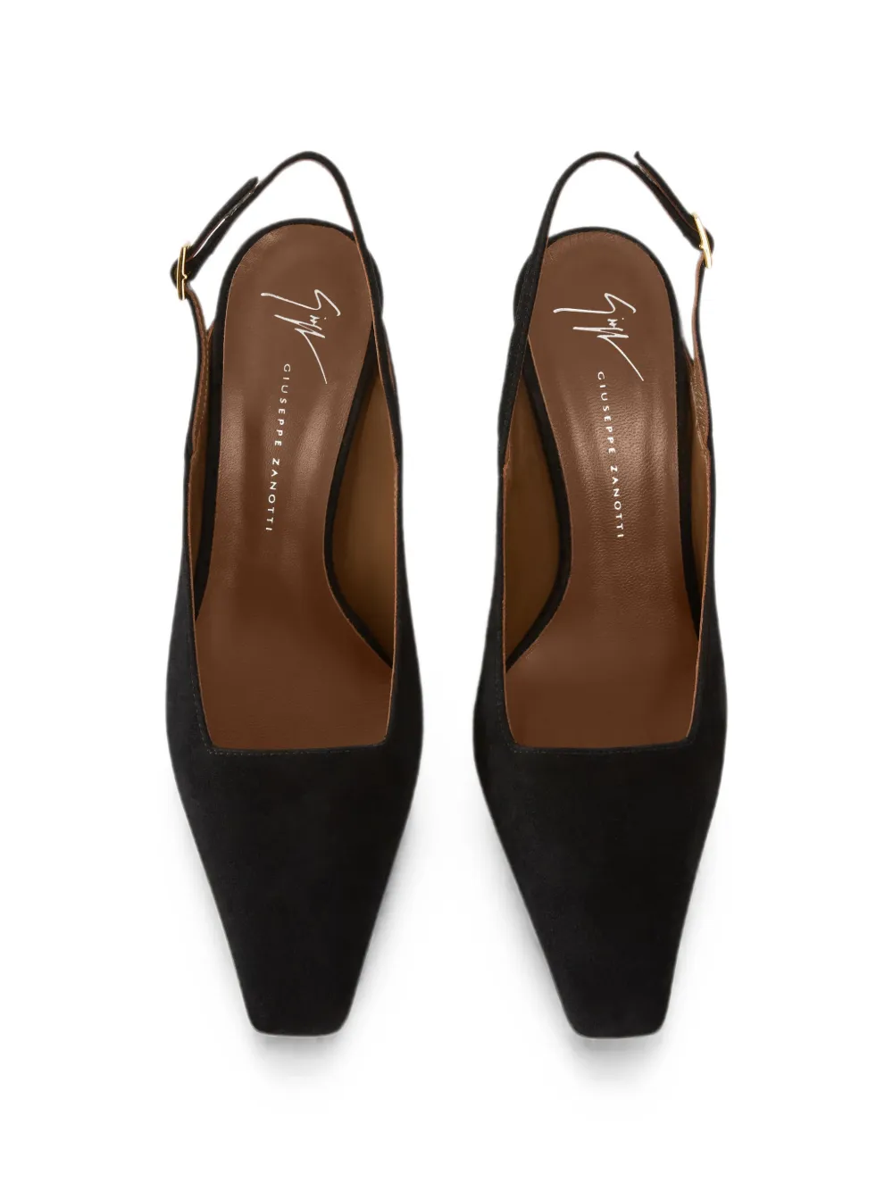 Giuseppe Zanotti Seal slingback 90 pumps Zwart