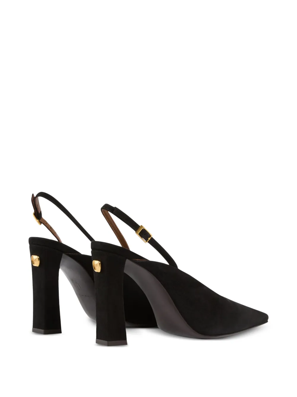 Giuseppe Zanotti Seal slingback 90 pumps Zwart