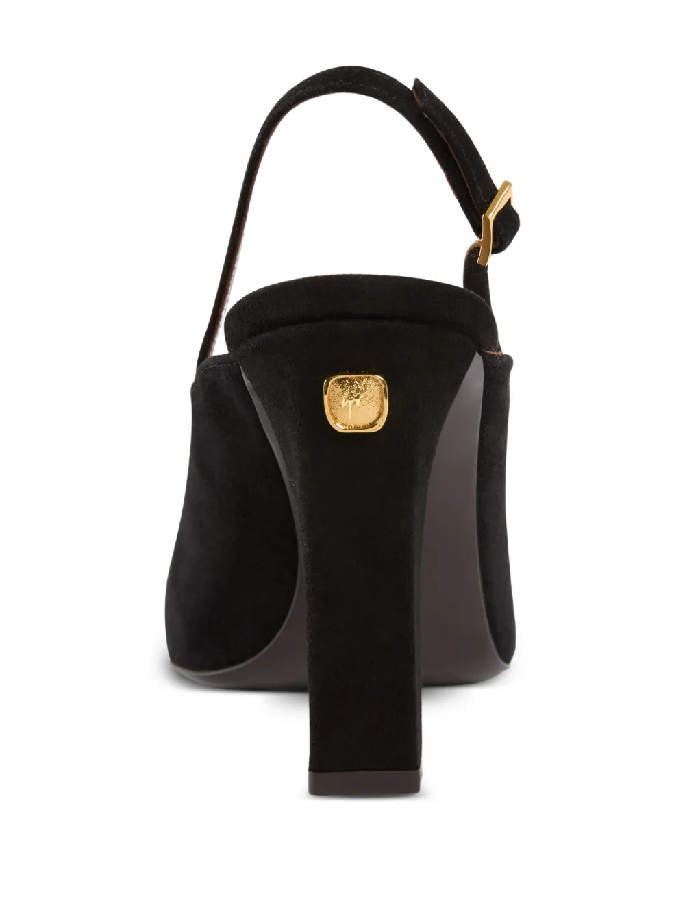 Giuseppe Zanotti Seal slingback 90 pumps Zwart