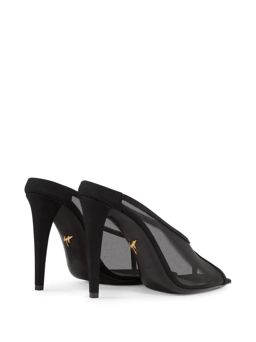 Giuseppe Zanotti Guepiere mules 105 Zwart