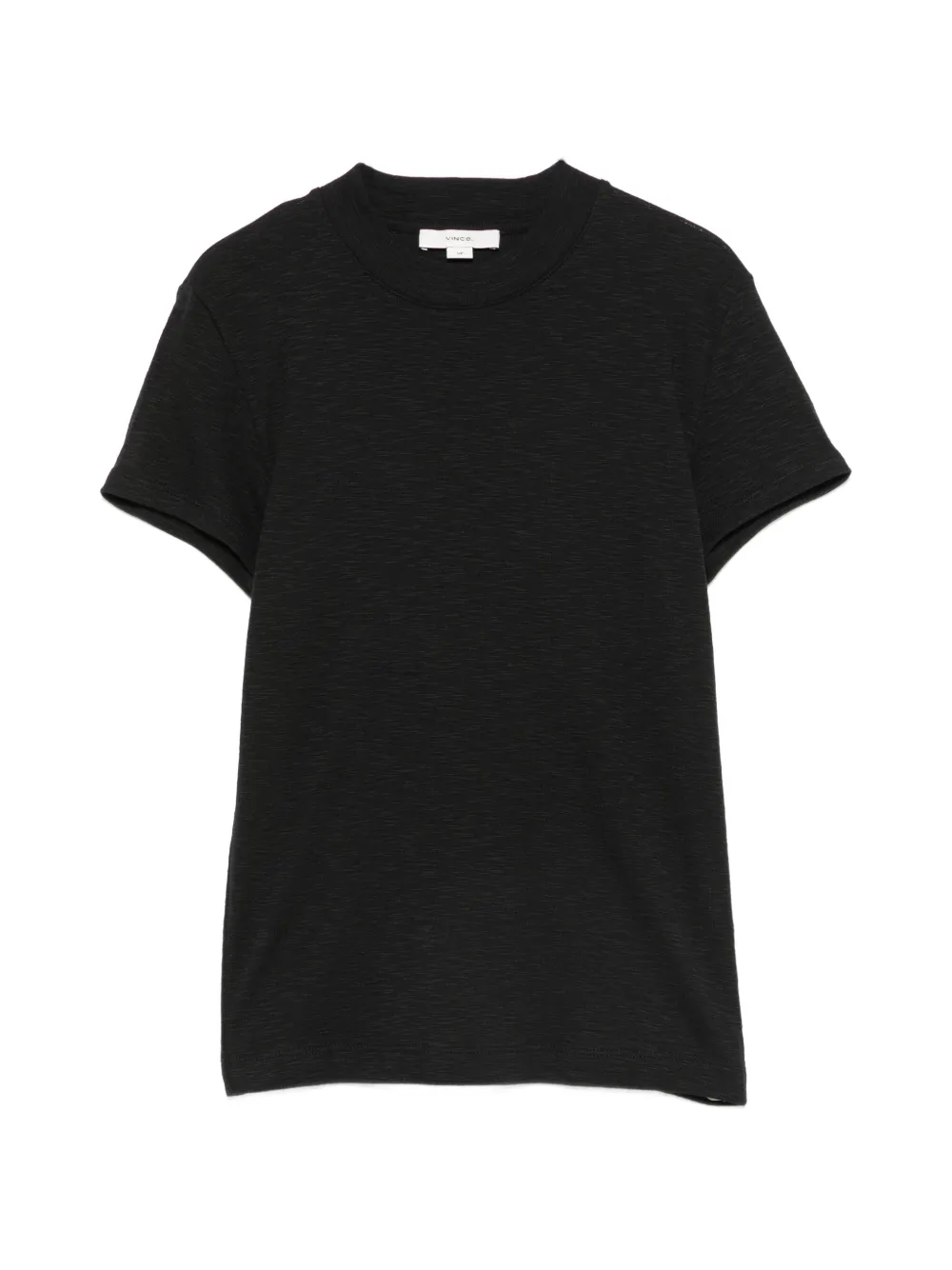 Vince T-shirt con collo rialzato - Nero