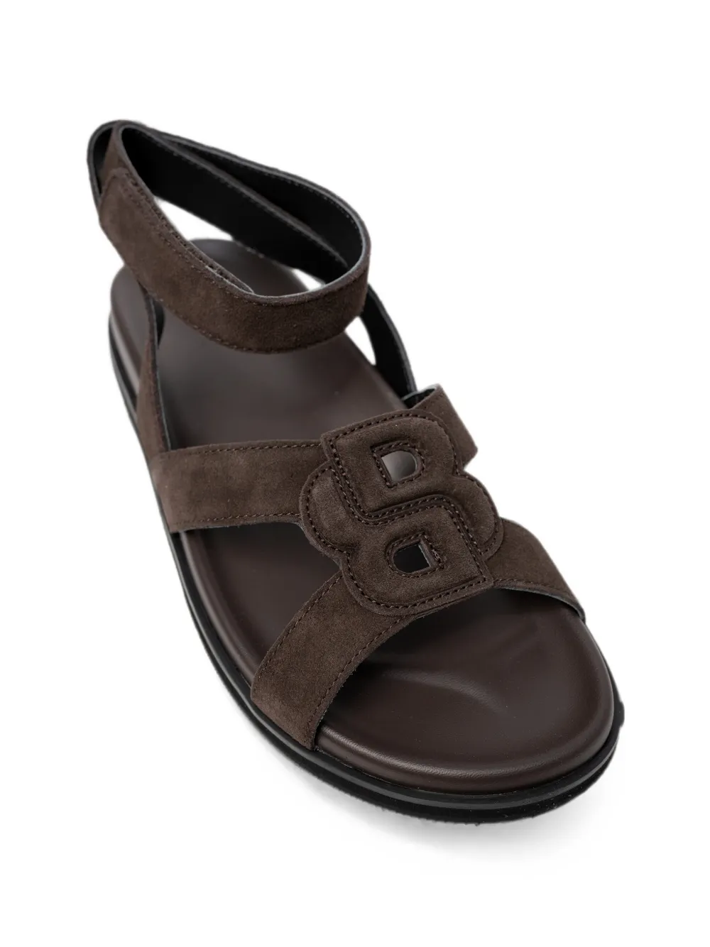 BOSS logo-patch touch-strap sandals Bruin