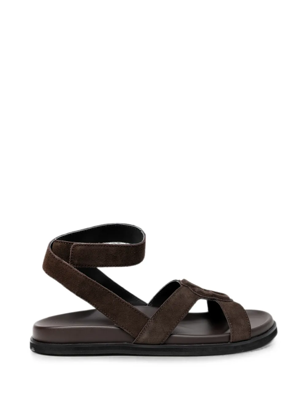 BOSS logo-patch touch-strap sandals Bruin