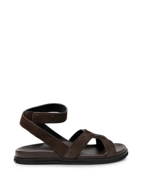 BOSS sandalias con cierre autoadherente y parche del logo