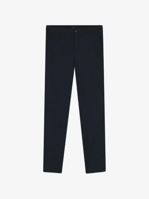 BOSS pantalones rectos con parche del logo