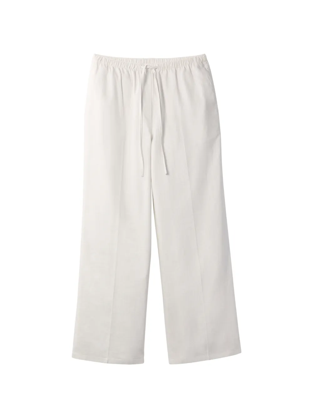 Calvin Klein drawstring wide-leg trousers - Bianco