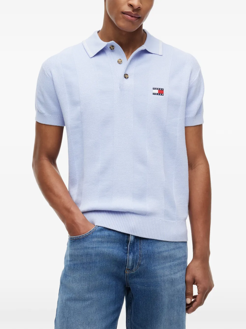 Tommy Hilfiger Poloshirt met logopatch Blauw