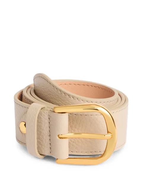 Coccinelle Erika pebbled-leather belt
