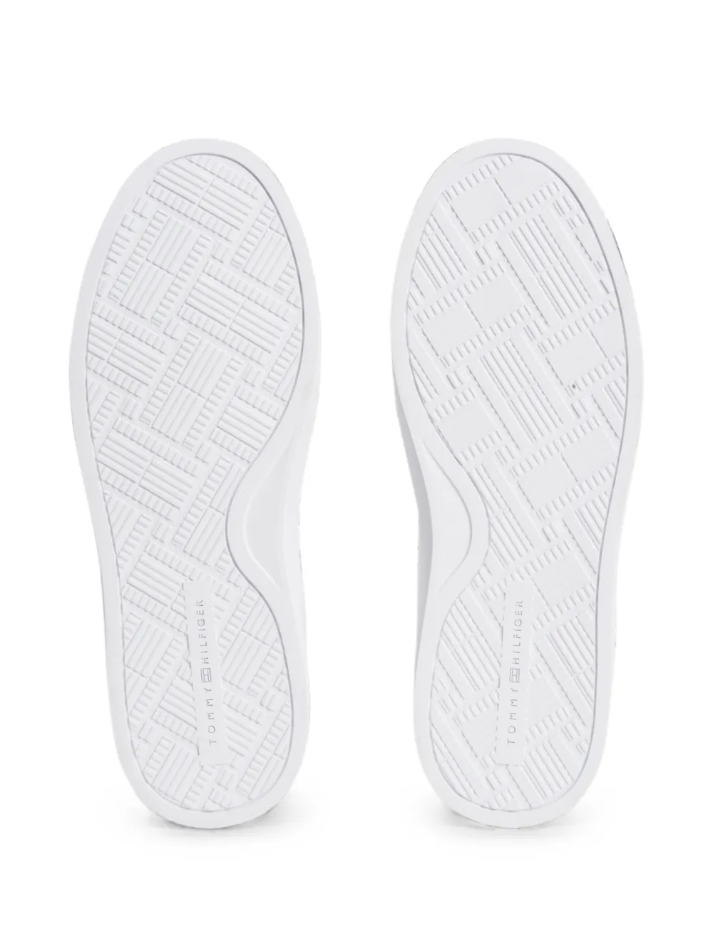 Tommy Hilfiger logo-print sneakers Wit