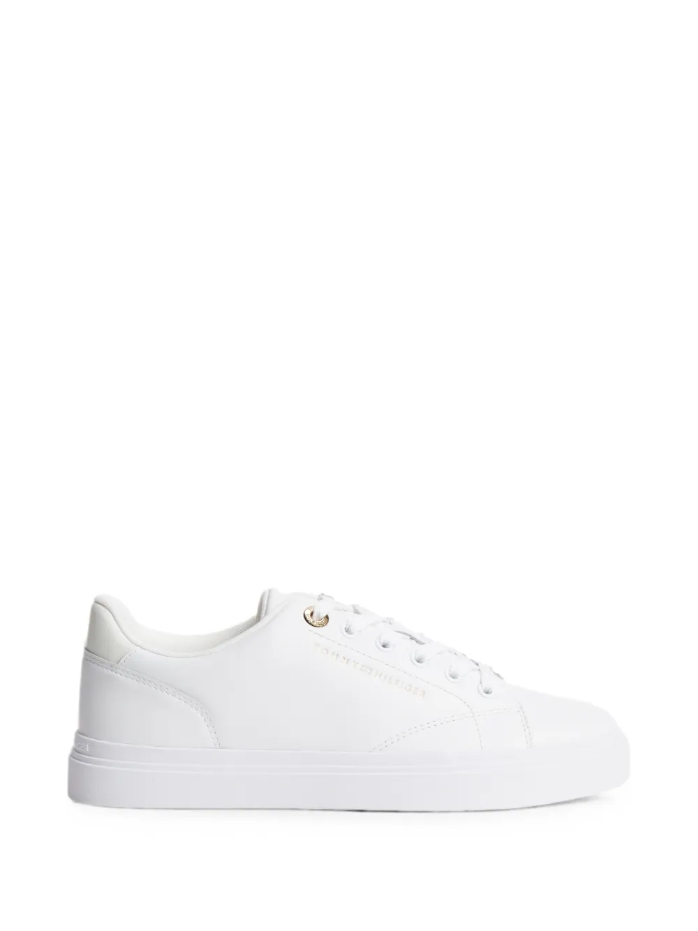 Tommy Hilfiger logo-print sneakers - Bianco