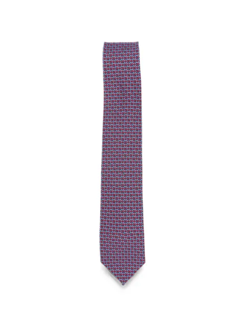 Ferragamo Gancini-pattern tie