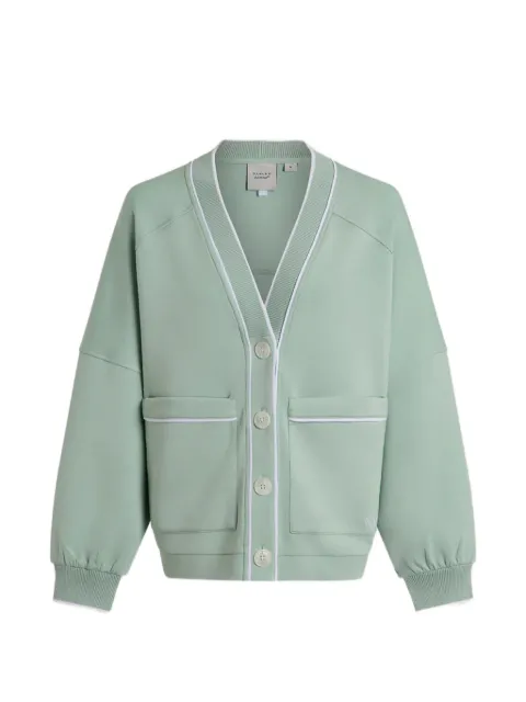 Varley Scottie piped cardigan