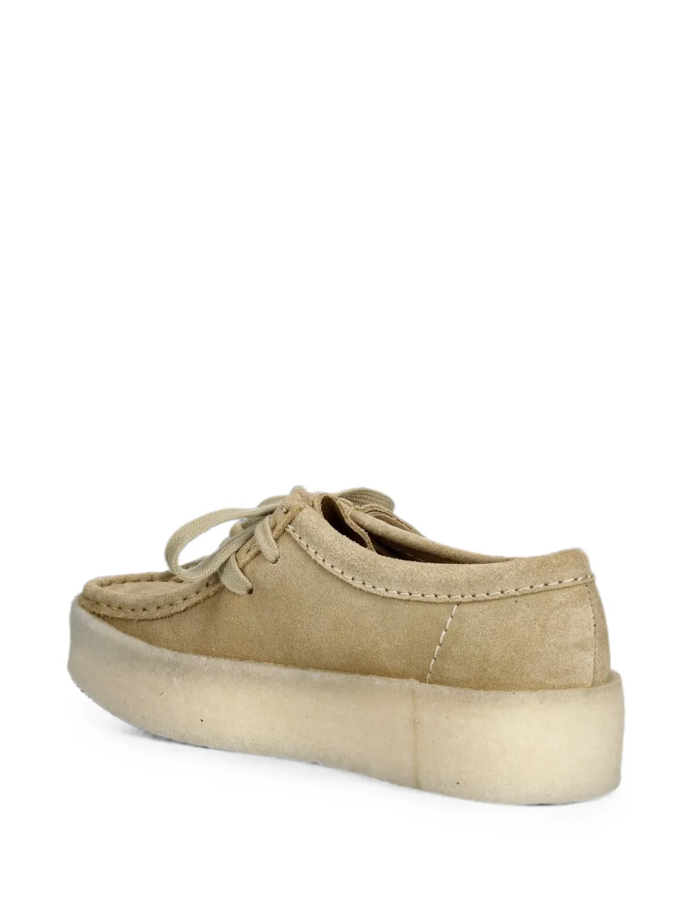 Clarks Originals Wallabee Cup suede loafers Beige