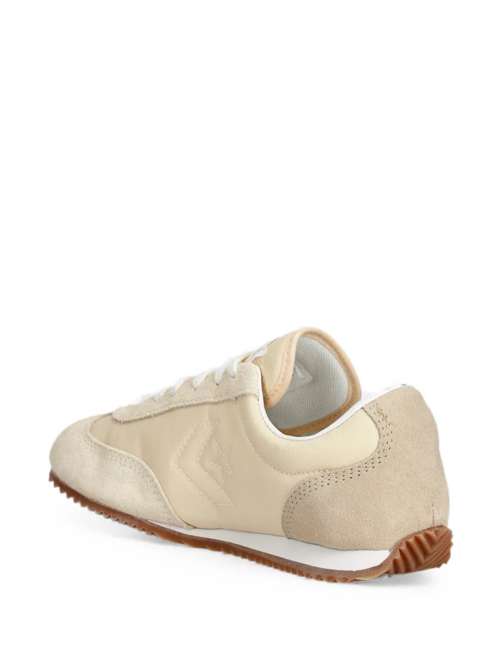 Converse Jogger suede-panelled sneakers Beige