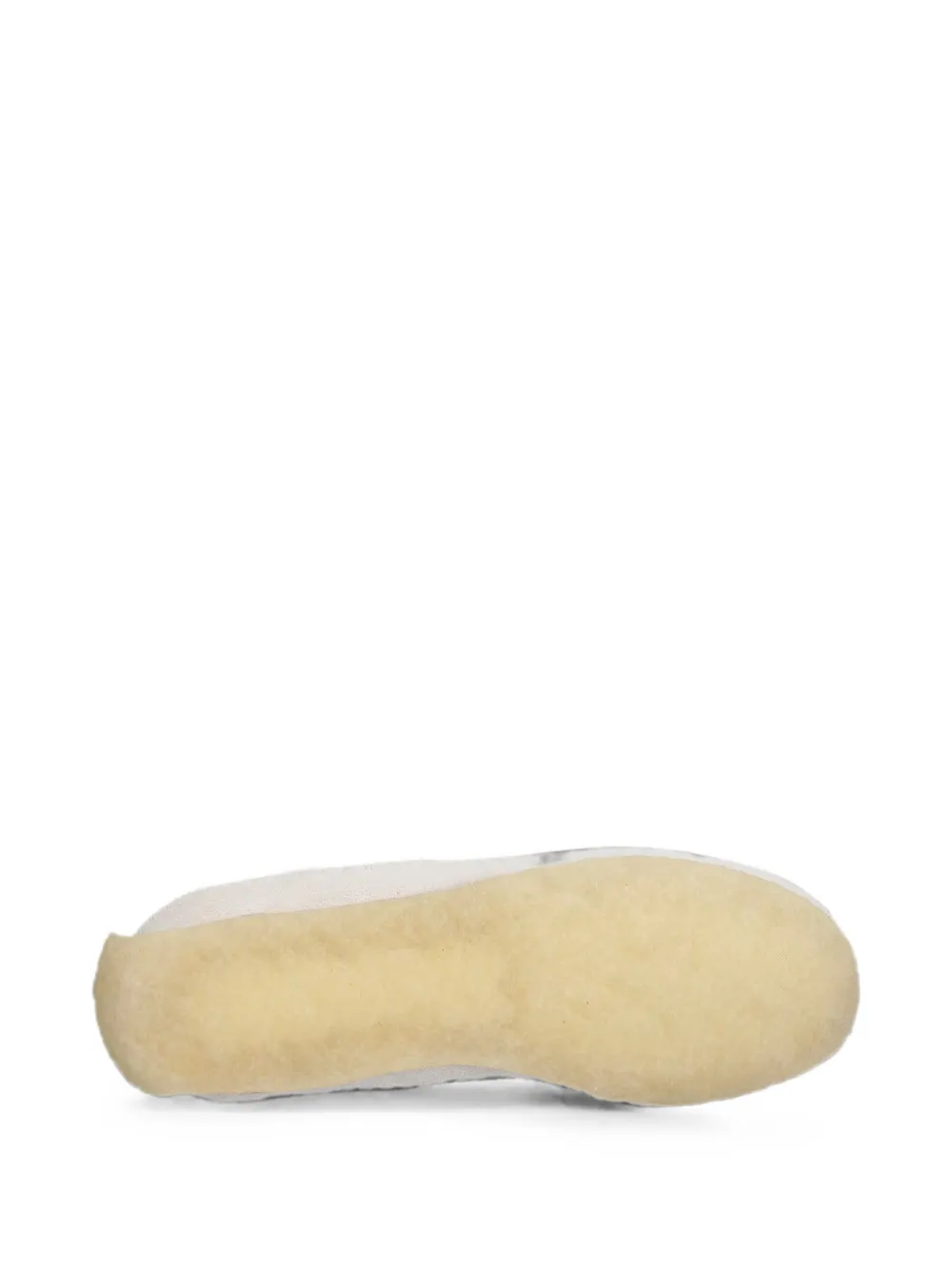 Clarks Originals tassel-detail blanket-stitched sneakers Beige