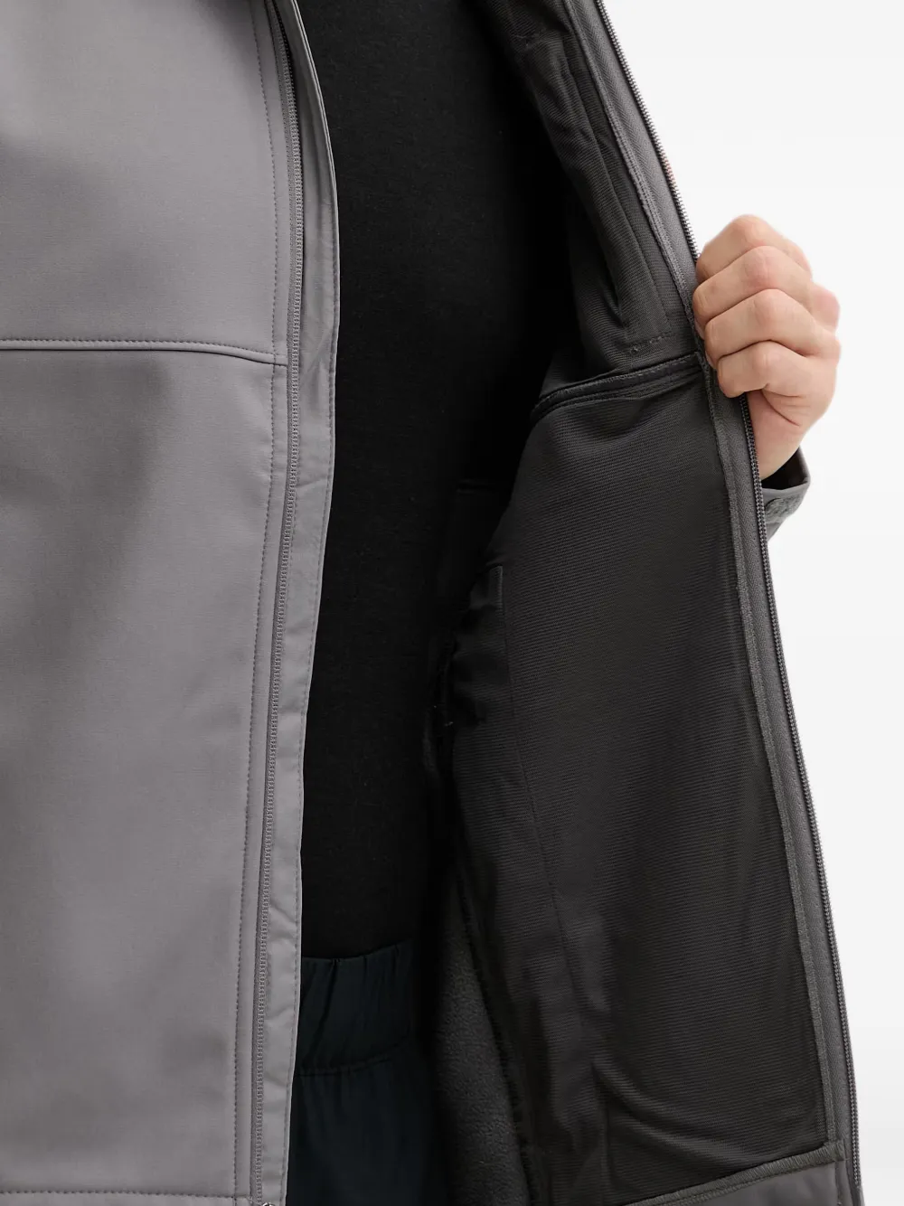 Columbia Sportswear Ascender jack met logo-print en rits Grijs