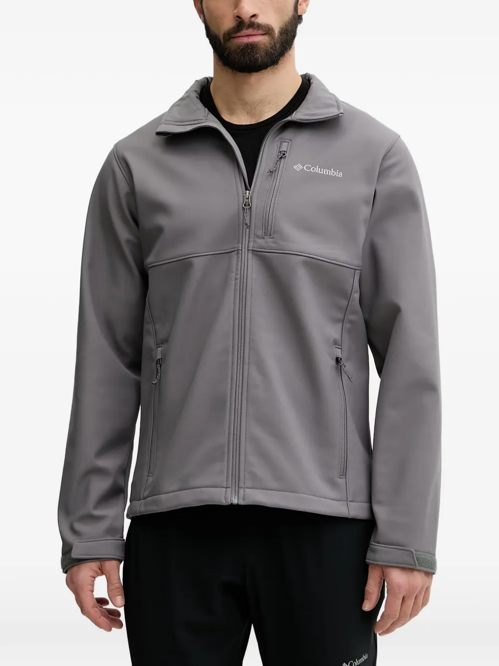 Columbia Sportswear Ascender jack met logo-print en rits Grijs