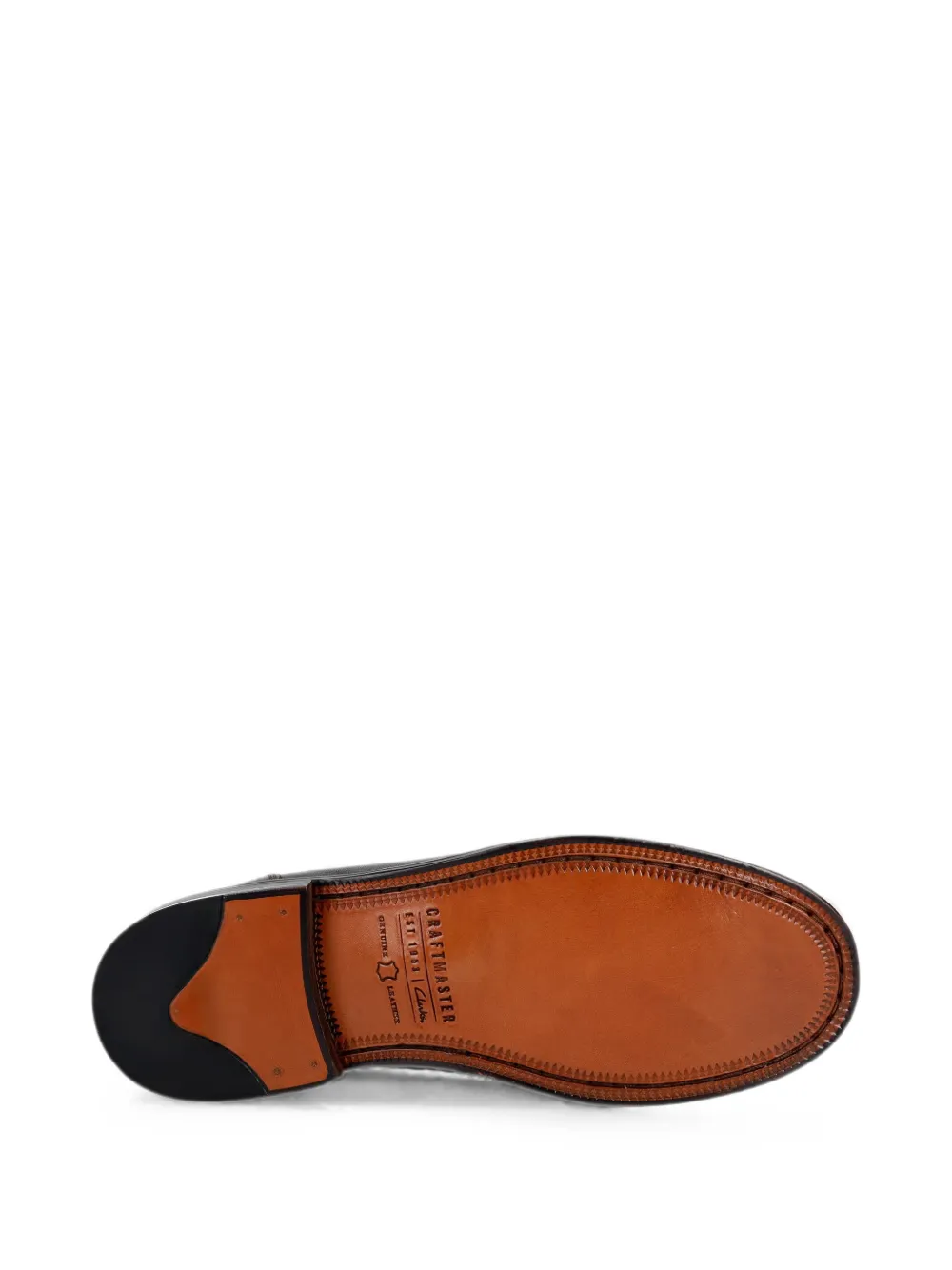 Clarks Originals woven-panel penny loafers Bruin