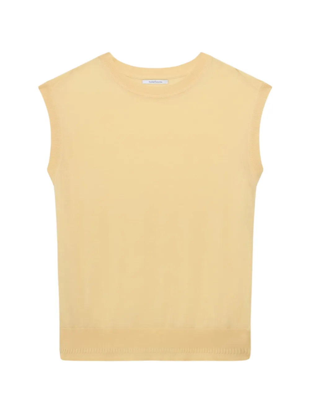 Another Tomorrow featherweight sheer top - Giallo