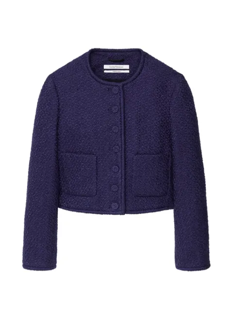 Another Tomorrow chaqueta corta de tweed