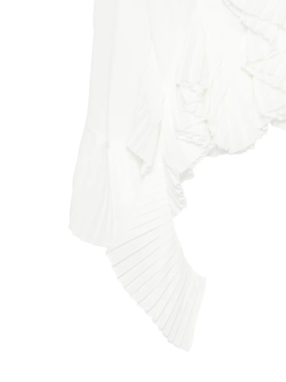  Ych Pleated Blouse - Blanco 