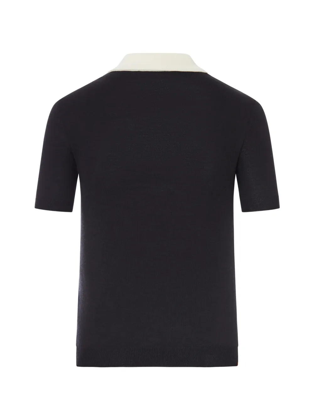 Valentino Garavani Gebreid T-shirt met strik en korte mouwen Zwart