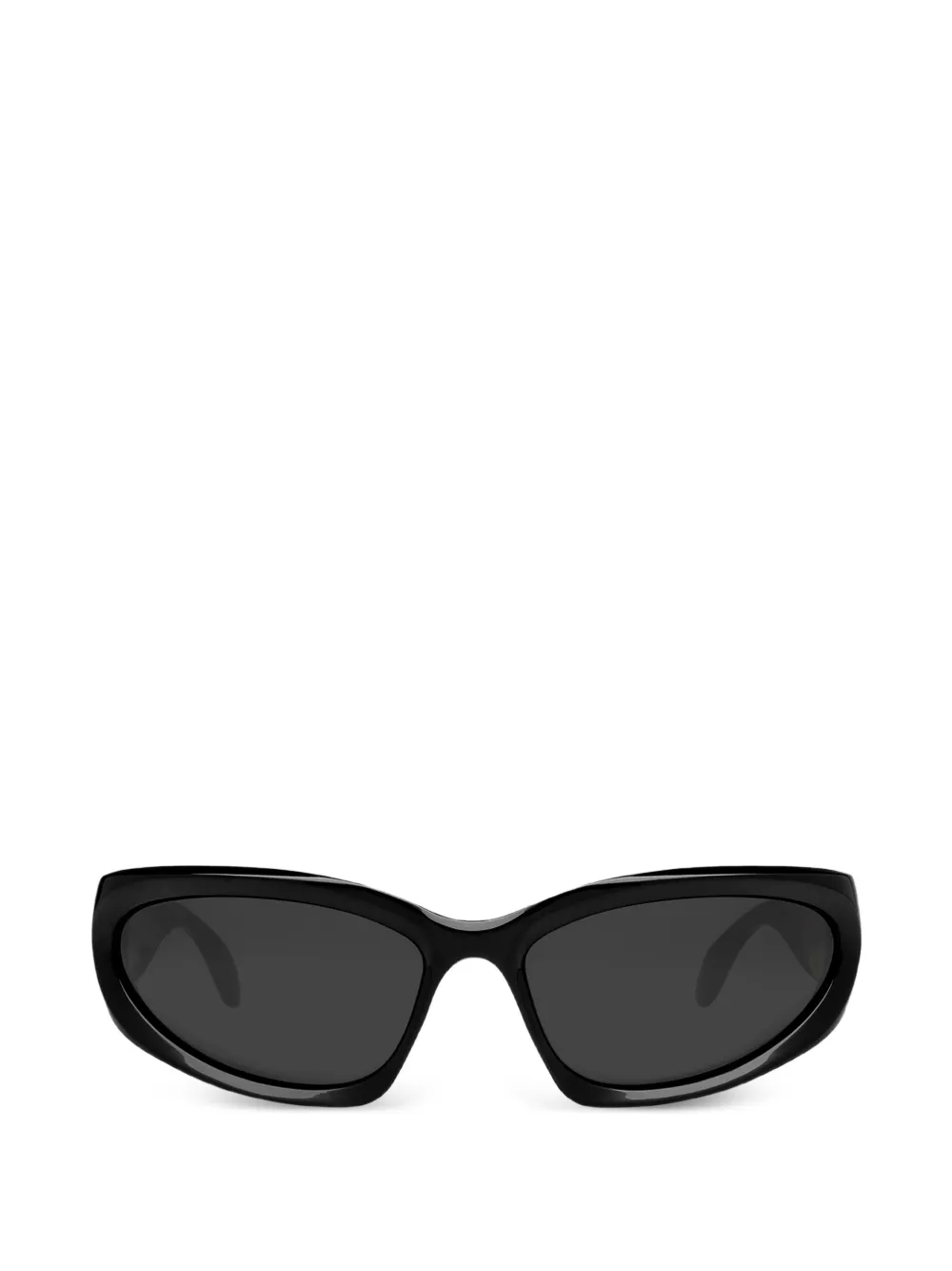 Balenciaga Swift oval-frame sunglasses - Nero
