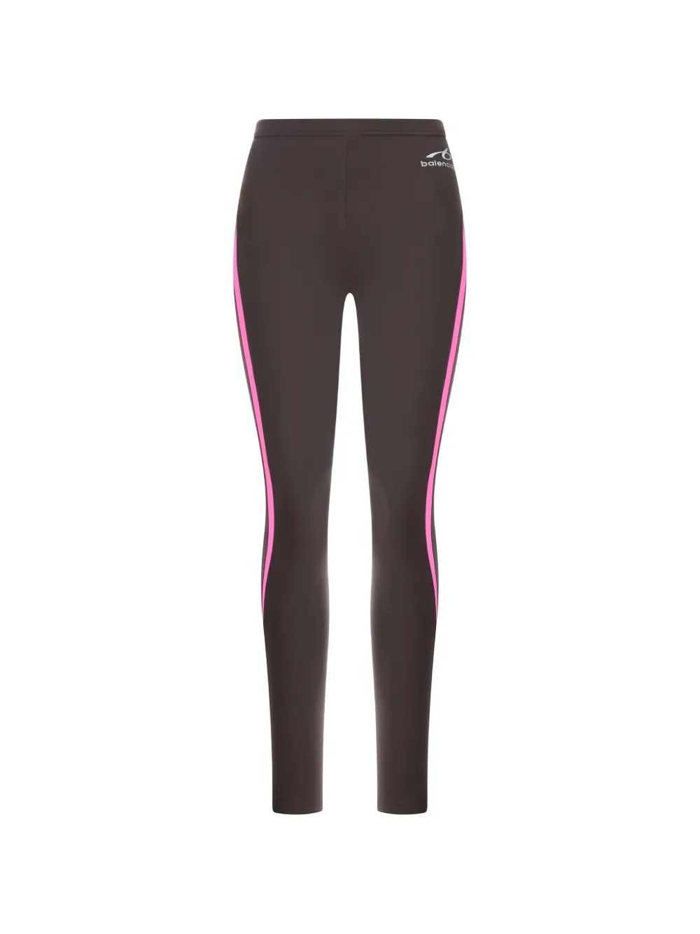 Balenciaga Techwear Leggings mit grafischem Print - Braun