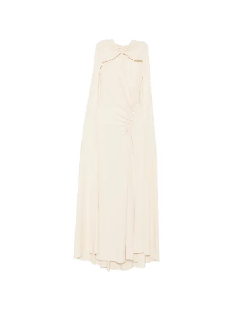 Simkhai Vestido longo com detalhe de babados