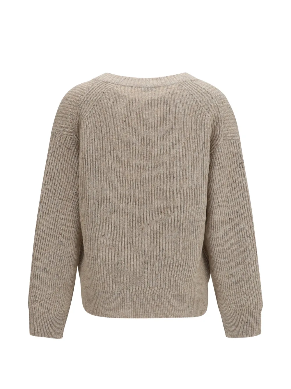 Brunello Cucinelli Ribgebreide trui Beige