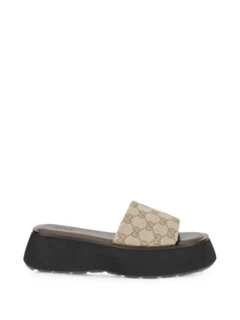 Gucci Original GG platform sandals