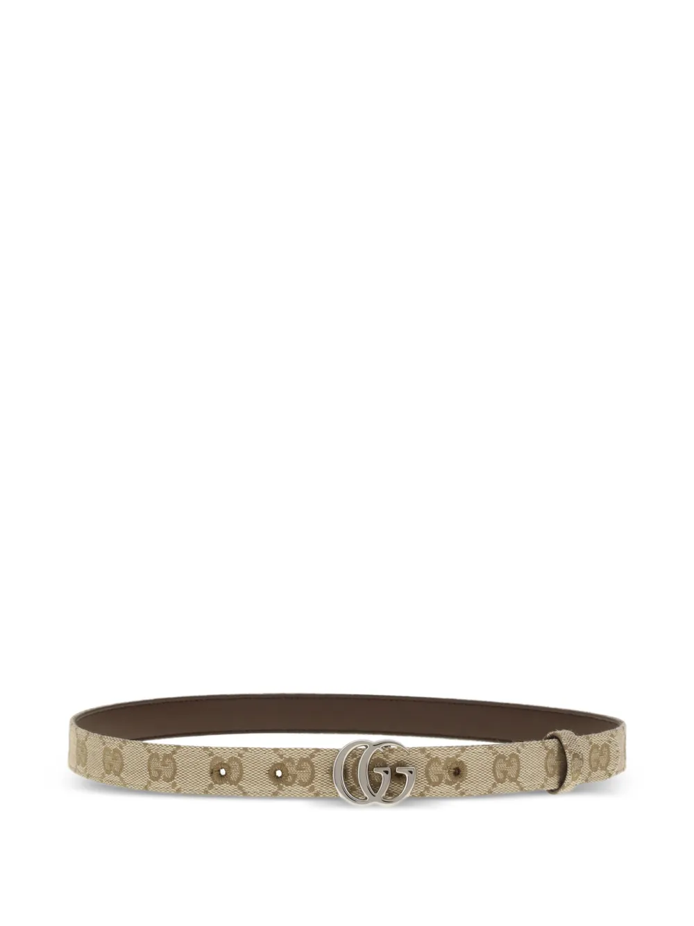 Gucci Riem met GG-gesp Beige