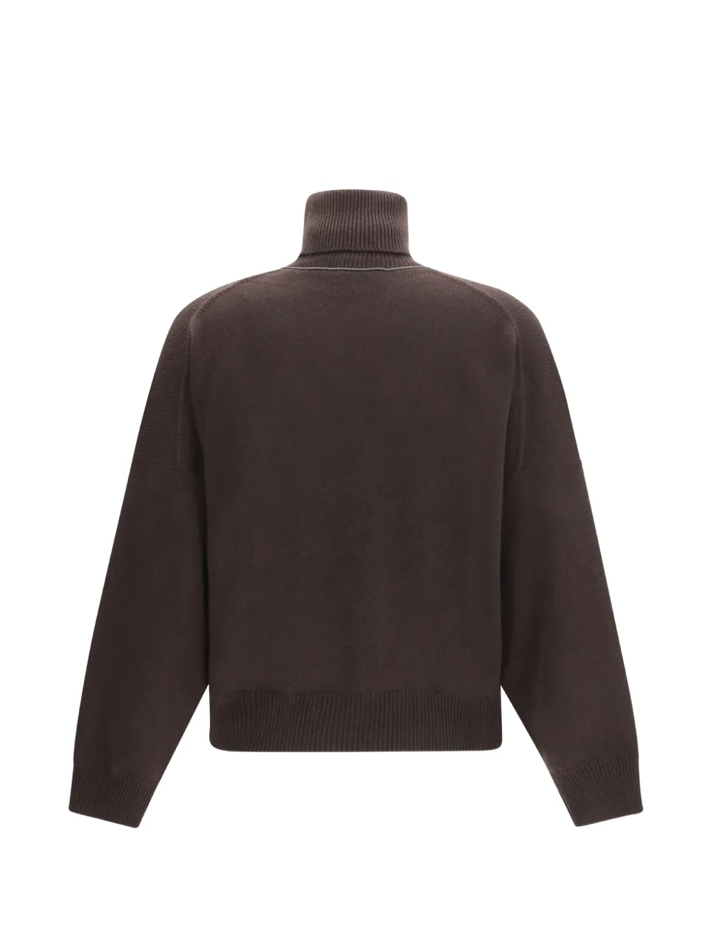 Brunello Cucinelli Kasjmier coltrui Bruin